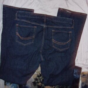 size 14 jeans womens pants denim fourteen blue  stretch jean DReamer bootcut